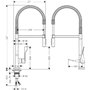 Hansgrohe - Robinet évier - Robinet Mitigeur évier "CITTERIO Hansgrohe"