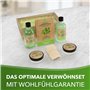 accentra Set cadeau Wellness olive dans un panier en bois, set de soins pour femmes 6pcs enrichi en huile d'olive
