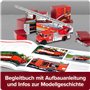 FRANZIS 67206 – Calendrier de l'Avent pompiers en métal – Kit de modélisation du Mercedes-Benz L1519 à l'échelle 1:43, avec livr