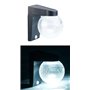 Luminea Lampe Murale Solaire à LED en Verre craquelé avec détecteur de mouv...