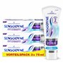 Sensodyne Clinical Repair Dentifrice pour dents sensibles avec 5% NovaMin pour un soulagement longue durée 3 x 75 ml