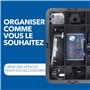 Dremel 8250 Outil rotatif sans fil 12 V 5 000-30 000 tr/min Kit d'outils multifonctions sans balais avec boîte Dremel, 65 access