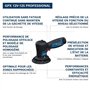 Bosch Professional 12V System Polisseuse sans fil GPX 12V-125 (inclus l’outil de base avec le tampon velcro de 125 mm, le tampon