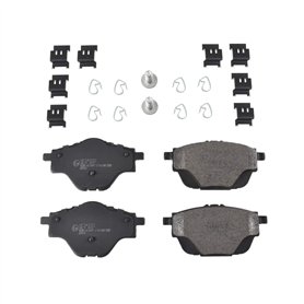 Febi bilstein 116242 Jeu de plaquettes de frein avec matériel de fixation