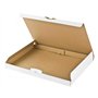 VEPATIM Lot de 25 cartons d'expédition 255 x 190 x 30 mm à montage rapide avec fermeture enfichable Maxibrief DHL pour boîte aux