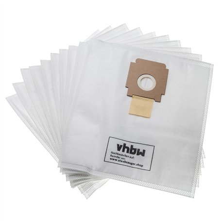 vhbw 10x Sacs compatible avec Rowenta RO5030