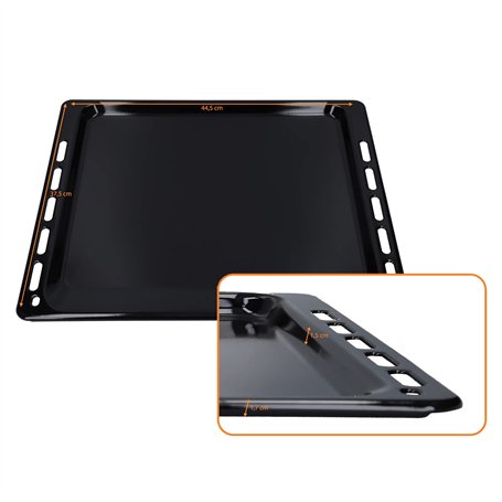 DL-pro - Plaque à pâtisserie émaillée - Pour Bauknecht Whirlpool Ignis 481010683241-44