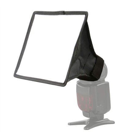 Mini boîte à lumière pliable 17 x 15 cm LS-05 Kit de diffuseur universel pliable pour Canon Nikon et autres appareils photo refl