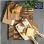 Moritz & Moritz Planche a Decouper Bois Massif – 33 x 18 x 1,9 cm - Petite Planche Bois D'Acacia Antibactérien - Aussi comme pla