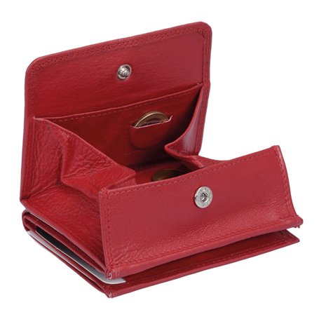 Modèle Vienne Portemonnaie RFID Particulier en Cuir de Vachette