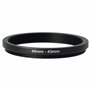 vhbw Bague d'adaptation de Filtre Step-Down de 46 mm vers 43 mm pour Objectif d'appareil Photo - Réducteur, métal, Noir