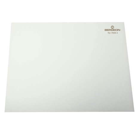 Bergeon 7808-B Plan de travail - Un support indispensable pour diverses réparations - En plastique souple et flexible - Base ant