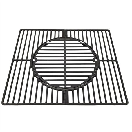 BURI Kit de grille de cuisson universelle en fonte - Surface de cuisson : environ 44