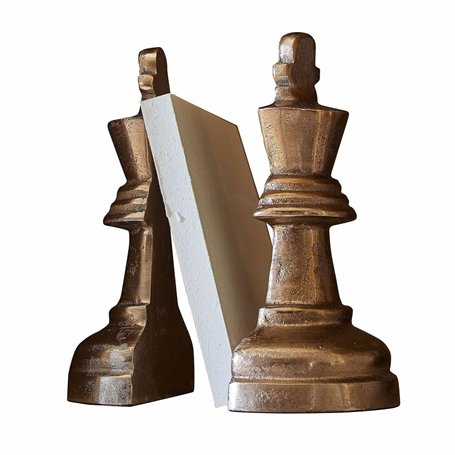 Loberon Lot de 2 Serre-Livres Raffinique