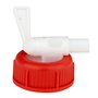 LABROTEC® Robinet d'écoulement de 2 à 10 litres pour bidon en plastique DIN45, robinet doseur également adapté aux aliments – Ro