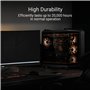Kit d'éclairage TUF Gaming ARGB Noir pour GT502 Horizon Series (Outer Frame x2, Design magnétique, Aura Sync)