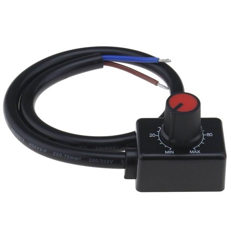 ECSiNG Mini Contrôleur de Variateur à Bouton DC 0-10V Interrupteur Rotatif ON/Off Gradation PWM pour Pilotes LED à Intensité Var