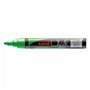 Uni 140046000 Marqueur de craie pour pointes de balles de 1,8 à 2,5 mm - Vert fluorescent