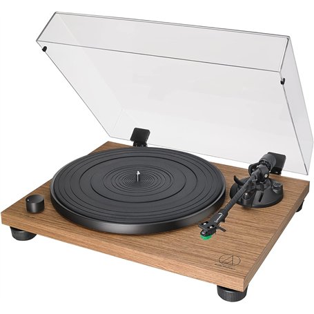 Audio-Technica LPW40WN Platine Vinyle Manuelle à Entraînement par Courroie Noyer