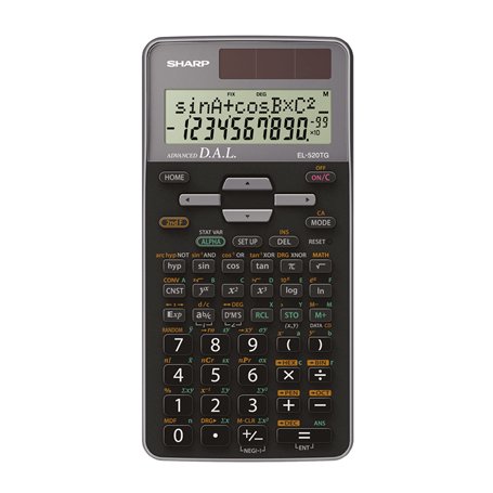 Sharp Sh-el520tggy calculatrice Scientifique