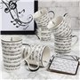The Leonardo Collection Notes de musique Mug en porcelaine fine Making Music Collection Leonardo