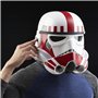 Star Wars The Black Series, casque électronique premium Shock Trooper impérial, Battlefront II, cosplay pour adulte