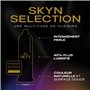 SKYN Selection : Lot de 9 Préservatifs sans latex Skynfeel pour Homme/Assortiment de 3 Types de Sensations : 3X Original, 3X Int