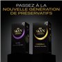 SKYN Selection : Lot de 9 Préservatifs sans latex Skynfeel pour Homme/Assortiment de 3 Types de Sensations : 3X Original, 3X Int