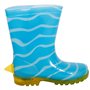 Pinkfong Bottes en caoutchouc pour bébé requin pour enfants, bottes de pluie pour garçons et filles, bleu, 23 EU