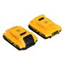 Clé à chocs Dewalt DCD709D2T 340 W 18 V