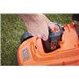 Black+Decker Tondeuse à gazon sans fil BCMW3336N (36 V, largeur de coupe de 33 cm, pour surfaces moyennes jusqu'à 250 m², 5 nive