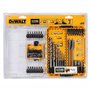 DeWalt DT70757-QZ Coffret TOUGHCASE 55 Pièces - Forets, Embouts de Vissage avec et Mèches à Bois - Pour Perceuse-Visseuse