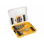 DeWalt DT70757-QZ Coffret TOUGHCASE 55 Pièces - Forets, Embouts de Vissage avec et Mèches à Bois - Pour Perceuse-Visseuse