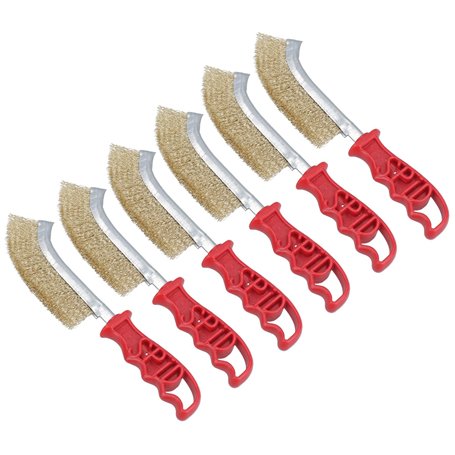 Brosse de poche Derouiller Remover Main NETTOYAGE BROSSES spid 6 Pack