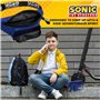 Sonic The Hedgehog Sac Banane avec Sangle Ajustable Garçon - Cadeaux pour Gamers