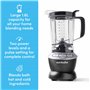 nutribullet Blender Blender 1,6 L avec 2 vitesses et technologie d'extraction des nutriments par impulsion – Plastique – Gris fo