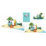 Carte pop-up 3D pour papa, mari, petit ami, cadeau de voyage fait à la main