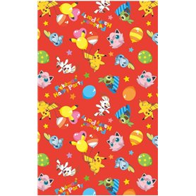 Rouleau de papier cadeau Pokémon Happy Party de 2 m