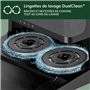 iRobot Roomba Plus 505 Noir - Base Multifonction - Lavage et séchage a l'air Chaud des lingettes - PrecisionVision IA