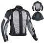 A-Pro Blouson de moto en maille Sport Race touring