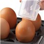 Cuiseur a oeufs - DOMO - DO9283EK - 400 W - 6 oeufs - Gris