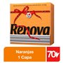 Renova Lot de 70 serviettes en papier Red Label Orange