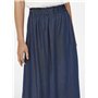 ONLY Onlpema Venise Longue Jupe DNM Qyt Noos, Bleu foncé Denim, M Femme