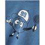 Coronet Blue/Print:Tennis Ball