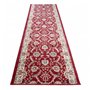 Tapis de Couloir Bordeaux Oriental - Au Mètre - Décoration Parfaite pour: Entrée Salle de Séjour Cuisine ou Couloir - Collection