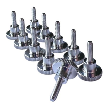 PrecisionGeek - Vis à épaulement en aluminium DIN 464