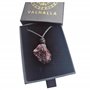 VALHALLA Collier grenat pierre naturelle pendentif universel pour homme et femme