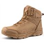 FREE SOLDIER pour Homme Mid Haute durabilité Lacets Bottes Durable Imperméable Armée Combat Chaussures Respirant Tactique de Ran
