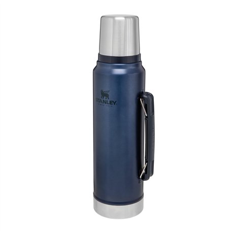 Stanley Classic Legendary Thermos 1L - Maintient la Température 24h (Chaud/Froid) - Bouteille Isotherme - Sans BPA - Gourde Isot