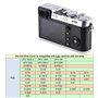 (2 Pack) JJC Cache Griffe pour Appareil Photo Fujifilm X Half X-HF1 XS20 XH2 XH2s XH1 XT5 XT4 XT3 XT2 XE4 XT50 XT30 XT30II XT20 